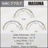 Masuma MK7757 Колодки тормозные стояночного тормоза (MK7757) MASUMA MK7757