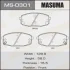 Колодки тормозные передн Hyundai i30 (07-)/Kia Ceed (06-) MASUMA MS0301 (фото 1)