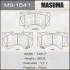 Колодки тормозные передн Lexus LX570/ Toyota Land Cruiser (07-) MASUMA MS1541 (фото 1)