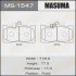 Колодки тормозные MASUMA MS1547 (фото 1)