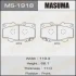 Колодки тормозные передн Toyota Hilux (05-12) MASUMA MS1918 (фото 1)