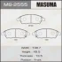 Masuma MS2555 Колодки тормозные (MS2555) MASUMA MS2555