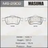 Колодки тормозные MASUMA MS2902 (фото 1)