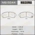 Колодки тормозные MASUMA MS5544 (фото 1)