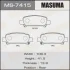 Колодки тормозные MASUMA MS7415 (фото 1)