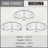 Колодки тормозные MASUMA MS7493 (фото 1)