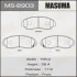 Колодки тормозные MASUMA MS8903 (фото 1)