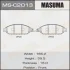 Колодки тормозные передн Infinity QX60/ Nissan Murano, Pathfinder (13-) MASUMA MSC2013 (фото 1)