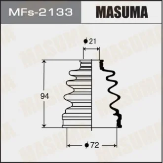Пыльник ШРУСа внутреннего Subaru Forester, Impreza, Legacy (-06) силикон MASUMA MFS2133