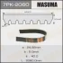 Ремень поликлиновой MASUMA 7PK2060 (фото 1)