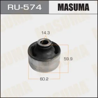 Фото 1 - сайлентблок переднего рычага задний Mitsubishi Grandis (04-10) MASUMA RU574 Сайлентблок переднего рычага задний Mitsubishi Grandis (04-10) MASUMA RU574 (фото 1)