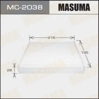 Фильтр салона MASUMA MC2038