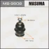 Masuma MB9608 Опора шаровая заднего поперечного рычага Mitsubishi Pajero (06-) (MB9608) Masuma MB9608