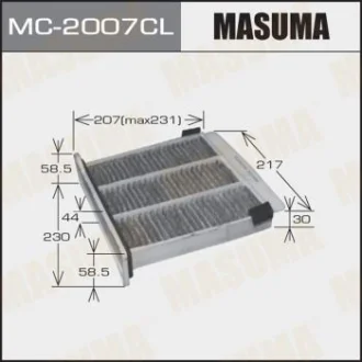 Фильтр салона угольный MASUMA MC2007CL