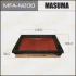 Фильтр воздушный NISSAN/ SKYLINE/ V36 06- с пропиткой маслом MASUMA MFAN200 (фото 1)