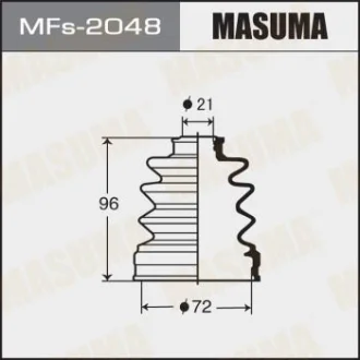 Пыльник ШРУСа (силикон)SUBARU OUTBACK (BR) 2.5 i AWD (13-18), SUBARU FORESTER (08-13) MASUMA MFS2048