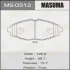 Колодки тормозные передн CHERY JAGGI 1.3, 1.1 (06-13)/CHERY QQ 1.0, 0.8, 1.1 (03-13)/CHEVROLET LANOS/CHEVROLET MATIZ MASUMA MS0313 (фото 1)
