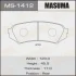 Колодки тормозные задн TOYOTA LAND_CRUISER 200 MASUMA MS1412 (фото 1)