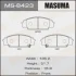 Masuma MS8423 Колодки тормозные передн HONDA CIVIC VIII, FR-V (MS8423) MASUMA MS8423