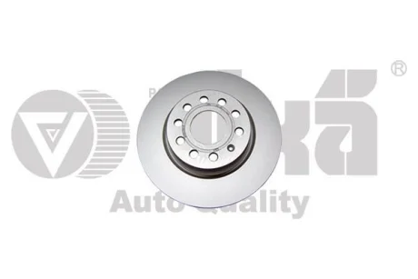 Диск тормозной передний (кратно 2) Skoda Octavia /VW Golf,Jetta/Audi A3 /Seat Leon (04-13,14-) VIKA 66150025801