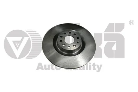 Диск тормозной передний чорний 345*30мм VW Golf (06-),Jetta (06-11),Passat (06-12))/Seat Leon (06-10) VIKA 66151595701