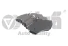 Колодки тормозные передние VW Golf (89-02),Jetta (89-92),Passat (85-93),Polo (95-02)/Seat Ibiza (93-02),Toledo (92-99) VIKA 66980004801 (фото 1)
