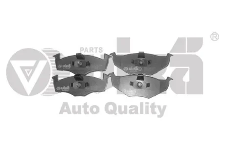 Колодки тормозные передние с датчиком износа Skoda Fabia (00-10)/VW Polo (02-10)/Seat Ibiza (02-05) VIKA 66980009301