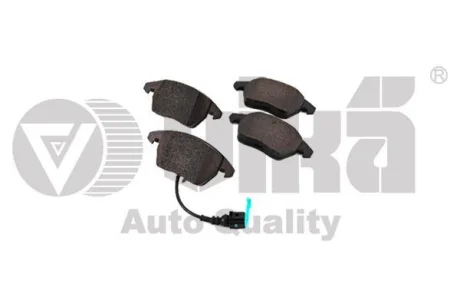 Колодки тормозные передние с датчиком износа Skoda Octavia (13-)/VW Golf (13-)/Audi A3 (13-) VIKA 66981688801
