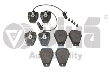 Колодки тормозные передние с датчиком износа Audi A6 (98-01) VIKA 66981691501