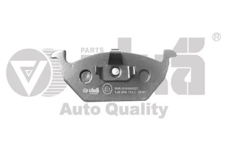 Колодки тормозные передние Skoda Fabia (00-10),Octavia (97-11)/VW Golf (98-01)/Seat Ibiza (06-10),Leon (00-06),Toledo (99-04) VIKA 66980008701
