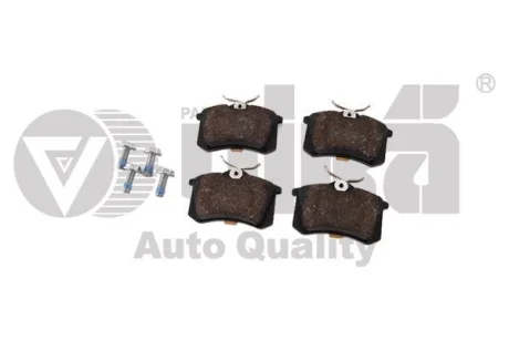 Фото 1 - колодки тормозные задние Audi A8 (99-03) VIKA 66981100501 Колодки тормозные задние Audi A8 (99-03) VIKA 66981100501 (фото 1)