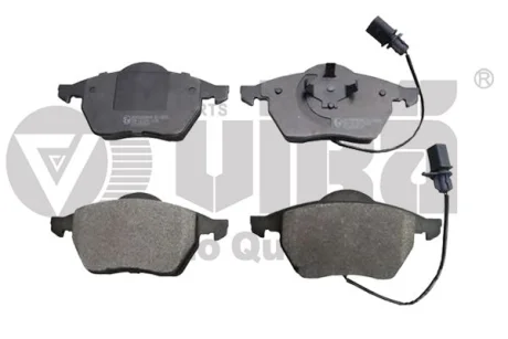 Колодки тормозные передние с датчиком Audi A4 (03-09),A6 (05-08) VIKA 66981106301 (фото 1)
