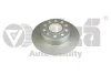 Диск тормозной задний 253*10мм Skoda Octavia (04-13,14-)/VW Golf (04-14),Jetta (11-14)/Audi A3 (04-13) VIKA 66150615501 (фото 1)