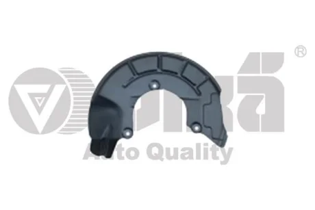 Защита тормозного диска передняя левая Skoda Fabia (11-15)/VW Polo (09-15)/Seat Ibiza (09-15),Toledo (13-15) VIKA 66151712901