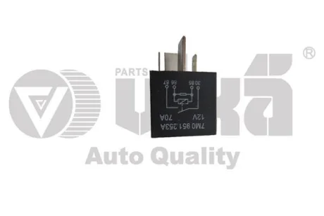 Фото 1 - реле Skoda Fabia (00-10,11-),Octavia (97-11)/VW Crafter (06-11),Golf (82-11),Jetta (82-92),Passat (81-11),T4 (91-10) VIKA 99510091801 Реле Skoda Fabia (00-10,11-),Octavia (97-11)/VW Crafter (06-11),Golf (82-11),Jetta (82-92),Passat (81-11),T4 (91-10) VIKA 99510091801 (фото 1)