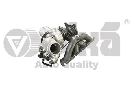 Коллектор выпускной с турбиной 2,0 Audi A4 (04-08,06-09),A6 (05-11),Q5 (08-) VIKA 11451013101