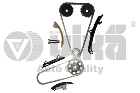 Ремкомплект цепи с звездочками и планками VW Golf (91-97,97-99,9-06),T4/Seat Toledo (98-00) VIKA 11091800301