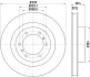 Диск тормозной передний Lexus GX 460 (09-)/ Toyota Land Cruiser 150 2.7, 3.0, 4.0 (10-) Nisshinbo ND1058K (фото 1)