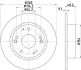Диск тормозной задний Honda Accord 2.0 2.4 (06-) Nisshinbo ND8026K (фото 1)