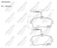 Колодки тормозные передние Peugeot 407 (04-) Automotor france ABP2605 (фото 1)