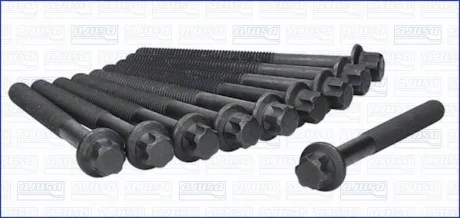 Фото 1 - комплект болтів ГБЦ Nissan X-Trail (I,II,III)/ Renault Koleos I 2.5i AJUSA 81043000 Комплект болтів ГБЦ Nissan X-Trail (I,II,III)/ Renault Koleos I 2.5i AJUSA 81043000 (фото 1)