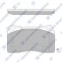 HI-Q Колодки гальмівні передні Renault Megane III (09-), Volvo S60 (04-) HI-Q Hi-Q (SANGSIN) SP4145A (фото 1)