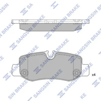 HI-Q Колодки гальмівні задні MB Vito (W447) (14-) HI-Q Hi-Q (SANGSIN) SP4130