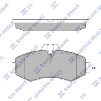 HI-Q Колодки гальмівні передні MB Vito (-03) HI-Q Hi-Q (SANGSIN) SP4049