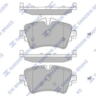 HI-Q Колодки гальмівні передні MINI Cooper Clubman (19-) HI-Q Hi-Q (SANGSIN) SP4005