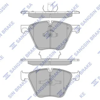 HI-Q Колодки гальмівні передні BMW 5 (10-), 7 (08-), X5 (10-) HI-Q Hi-Q (SANGSIN) SP2395