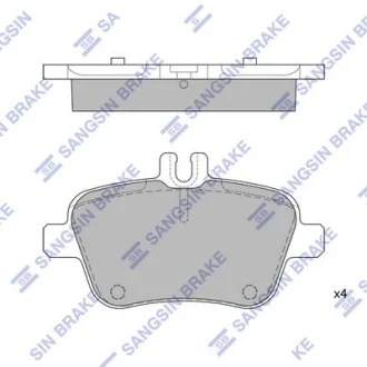 HI-Q Колодки гальмівні задні MB A-CLASS (12-), B-CLASS (12-) HI-Q Hi-Q (SANGSIN) SP1957