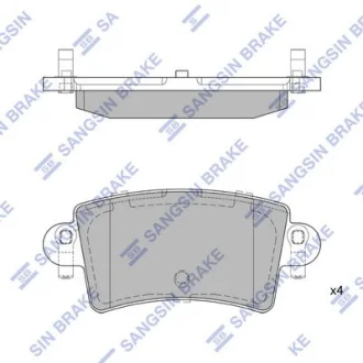 HI-Q Колодки гальмівні задні Renault Master II (JD) (00-) HI-Q Hi-Q (SANGSIN) SP1895