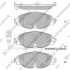HI-Q Колодки гальмівні передні Audi A3 (13-), Seat Leon (12-), Skoda Octavia (12-), VW Golf VII (12-) HI-Q Hi-Q (SANGSIN) SP1678 (фото 1)
