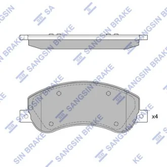HI-Q Колодки гальмівні передні VW Amarok (10-) HI-Q Hi-Q (SANGSIN) SP1675A